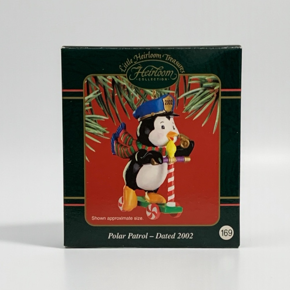 “Polar Patrol” 169 Carlton Little Heirloom Treasures Ornament - 2002